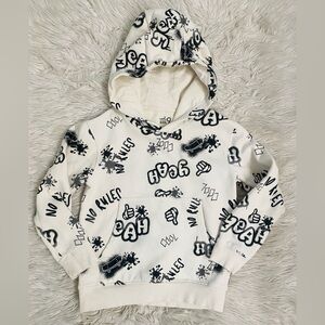 Graffiti hoodie boys size 9.
